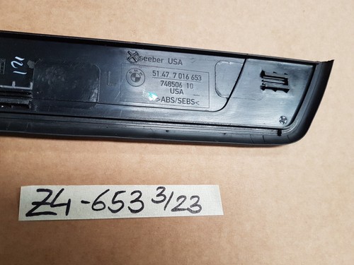 BMW E85 E86 Z4 Blende Leiste Einstieg Einstiegsleiste LINKS 7016653 Kratzer 