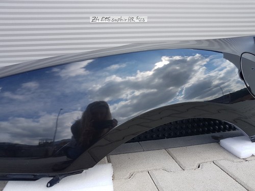 BMW Z4 E85 Seitenwand Kotflügel HINTEN RECHTS Beifahrer saphir schwarz ABHOLUNG – Bild 4