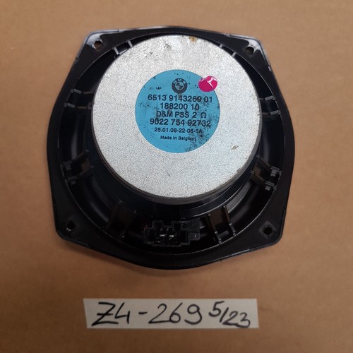 BMW Z4 E85 E86 Tiefton Lautsprecher Subwoofer für Sound System 9143269 – Bild 2