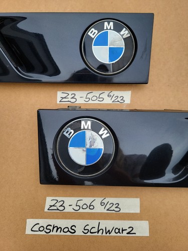 BMW Z3 Roadster Lufteinlass Ki​emen Ziergitter Motorhaube Cosmos Schwarz R+L