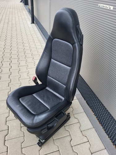BMW Z3 Roadster Fahrer Sitz Leder schwarz LINKS Sitzheizung ABHOLUNG  – Bild 1