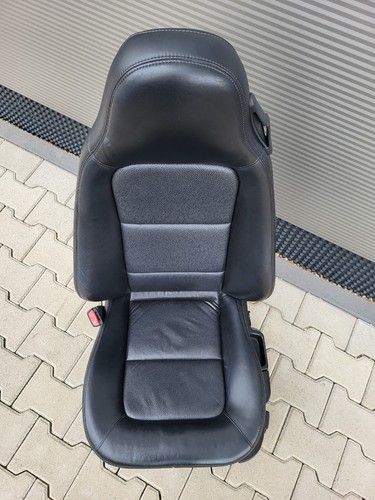 BMW Z3 Roadster Fahrer Sitz Leder schwarz LINKS Sitzheizung ABHOLUNG  – Bild 3