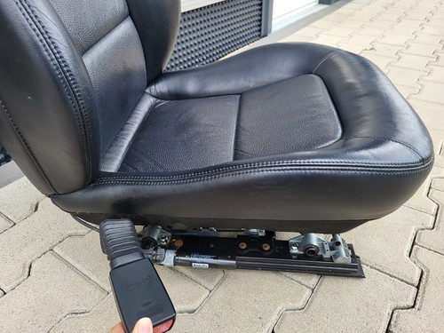 BMW Z3 Roadster Fahrer Sitz Leder schwarz LINKS Sitzheizung ABHOLUNG  – Bild 5