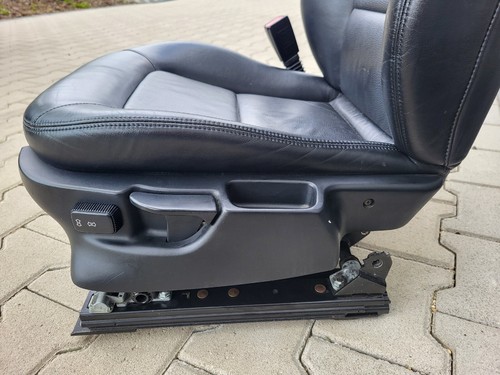 BMW Z3 Roadster Fahrer Sitz Leder schwarz LINKS Sitzheizung ABHOLUNG  – Bild 6