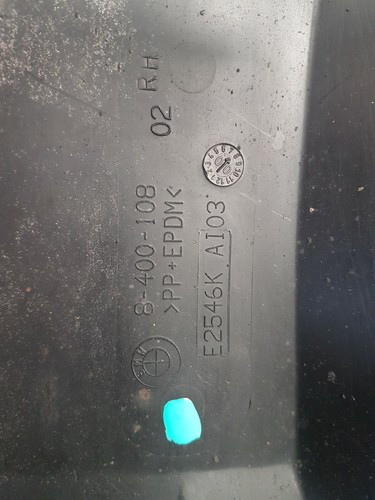 BMW Z3 Roadster Facelift Radschale Radlauf Innen Kotflügel HINTEN RECHTS 8400108 – Bild 4