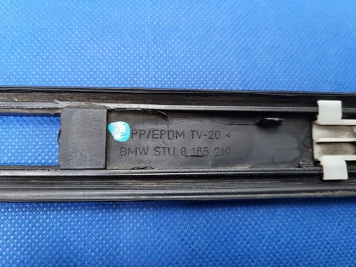 BMW 7er E38 Zierleiste mit Chrom Leiste Kotflügel 8165219 VORNE LINKS – Bild 4