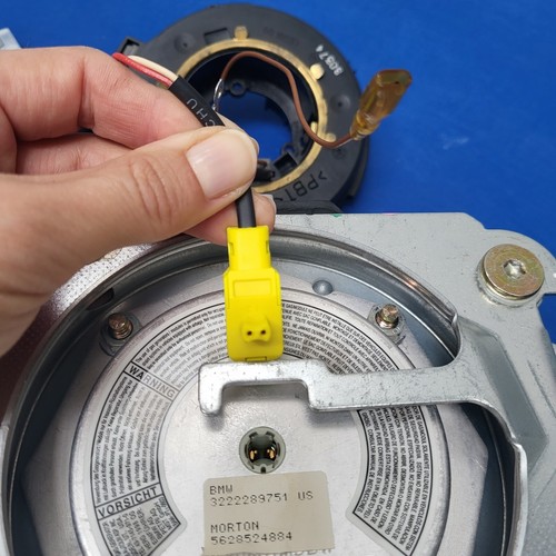 BMW Z3 Roadster Lenkrad Airbag Schleifring Wickelfederkassette 1162111 – Bild 5