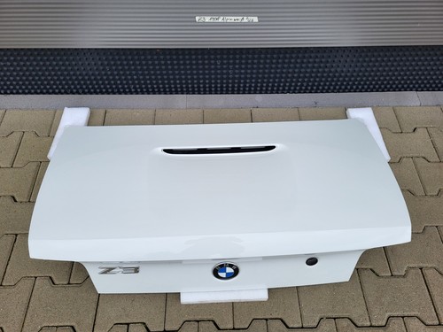 BMW Z3 Roadster Heckklappe Heckdeckel Kofferraum Deckel Alpin Weiss ABHOLUNG