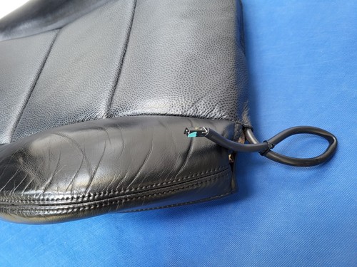 BMW Z3 Roadster Bei Fahrer Sitz Oberteil Lehne Leder schwarz Rückenlehne Heizung – Bild 16