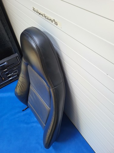 BMW Z3 Roadster Bei Fahrer Sitz Oberteil Lehne Leder schwarz Rückenlehne Heizung – Bild 5