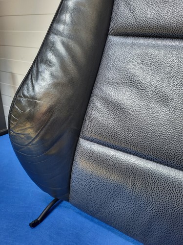 BMW Z3 Roadster Bei Fahrer Sitz Oberteil Lehne Leder schwarz Rückenlehne Heizung – Bild 10