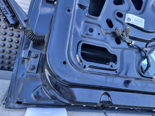 BMW Z3 Roadster Beifahrer Tür RECHTS schwarz Black Kratzer + Dellen ABHOLUNG