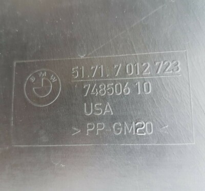 BMW Z4 E85 E86 Unterfahrschutz Motor Abdeckung Abschirmung Motorraum 7012723 – Bild 5