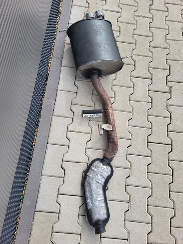 BMW Z3 Auspuff 1437838  Mittel + Endschalldämpfer Endtopf M43 N52 Motor ABHOLUNG