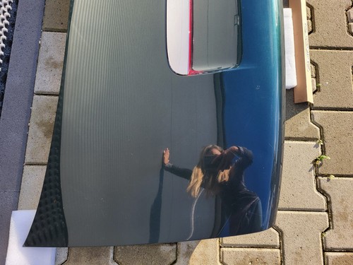 BMW Z3 Roadster Heckklappe Heckdeckel Kofferraum Deckel Oxford grün ABHOLUNG