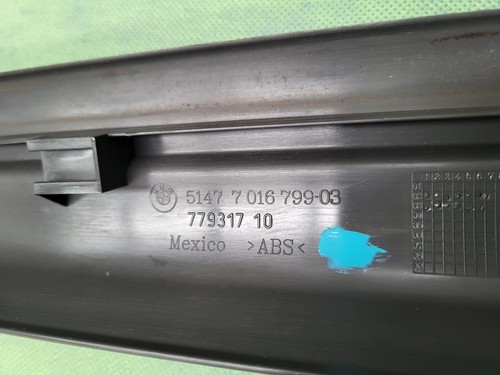 BMW E85 E86 Z4 Blende Leiste Einstieg Einstiegsleiste LINKS innen 7016799 Grau