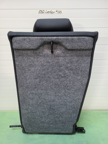 BMW E92 Coupe Rückbank Oberteil RECHTS Leder schwarz Rücksitz Lehne ABHOLUNG 