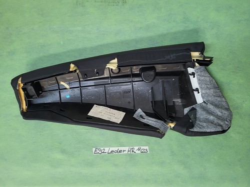 BMW E92 Coupe Rückbank Oberteil RECHTS Leder schwarz Rücksitz Lehne ABHOLUNG 
