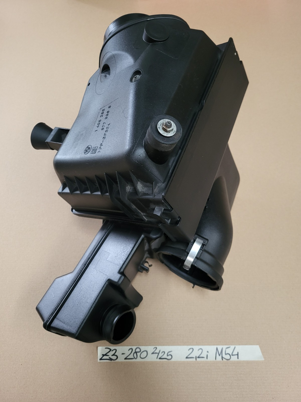 BMW E36 + Z3 Ansauggeräuschdämpfer 2,2 i M54 Resonator  Luftfilterkasten 1405280