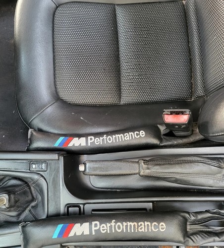 BMW Z3 Roadster E36 E46 M3  Coupe Sitz Lücken Füller Leder Schoner  schwarz 