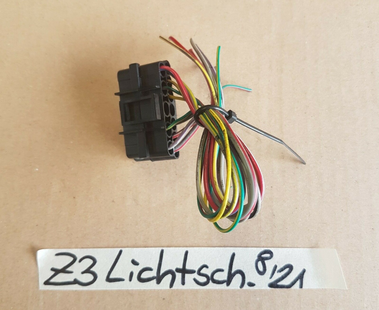 BMW Z3 Roadster Stecker für Licht Schalter mit Kabel Stück abgeschnitten  – Bild 2