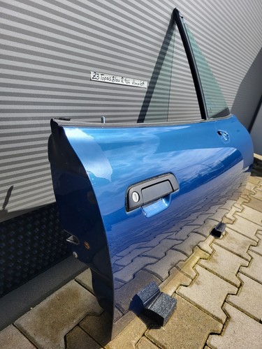 BMW Z3 Roadster Beifahrer Tür rechts Topas Blau mit Fensteheber + Griff ABHOLUNG – Bild 3