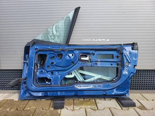 BMW Z3 Roadster Beifahrer Tür rechts Topas Blau mit Fensteheber + Griff ABHOLUNG – Bild 7