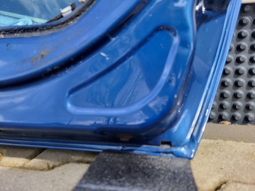 BMW Z3 Roadster Beifahrer Tür rechts Topas Blau mit Fensteheber + Griff ABHOLUNG – Bild 8