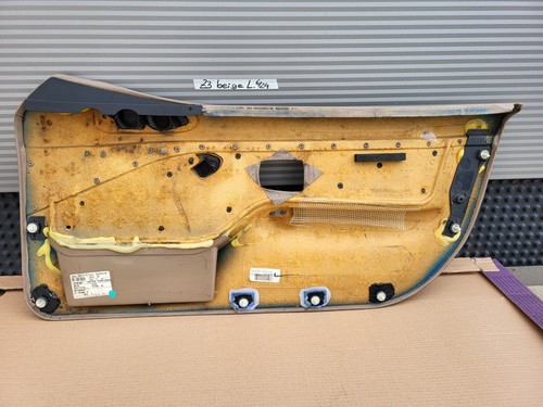 BMW Z3 Roadster Tür Verkleidung Türtafel LINKS + Griff Leder Dot beige  – Bild 8