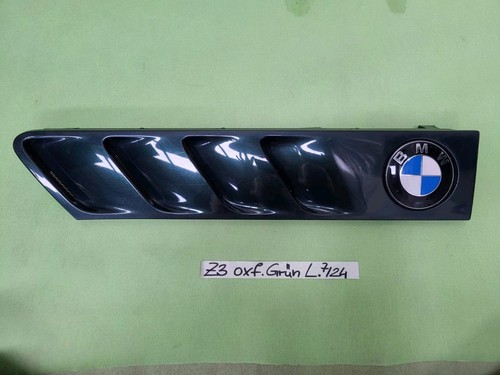 BMW Roadster Z3 Lufteinlass Ki​emen Ziergitter Motorhaube oxford grün LINKS