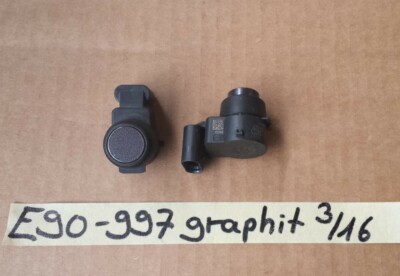 orig. BMW E90 E91 E92 PDC Park Rückfahr Sensor Ultraschall Wandler graphit A22