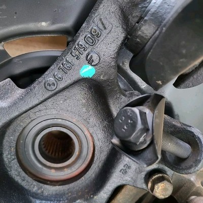 BMW E90 E91 Achsschwinge Schwenklager Radlager Zugstrebe Radnabe LINKS 6761579 – Bild 9