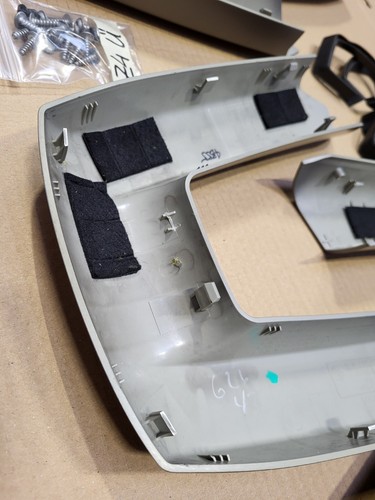 BMW Z4 E85  Verkleidung Überroll Bügel Set + Abdeckung + Abschlussring 