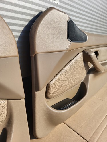 BMW Z3 Roadster Türverkleidung Türtafel Tür Pappe Voll Leder Griff rechts links – Bild 11