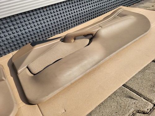 BMW Z3 Roadster Türverkleidung Türtafel Tür Pappe Voll Leder Griff rechts links – Bild 21