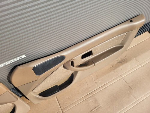 BMW Z3 Roadster Türverkleidung Türtafel Tür Pappe Voll Leder Griff rechts links – Bild 5