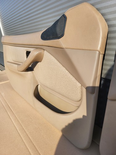 BMW Z3 Roadster Türverkleidung Türtafel Tür Pappe Voll Leder Griff rechts links – Bild 10