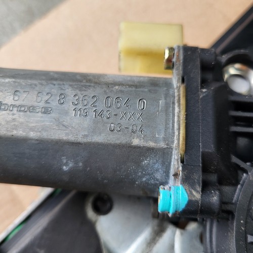 BMW Z4 E85 Fensterheber Mechanismus + Motor VORNE RECHTS 7198412 alte Ausführung