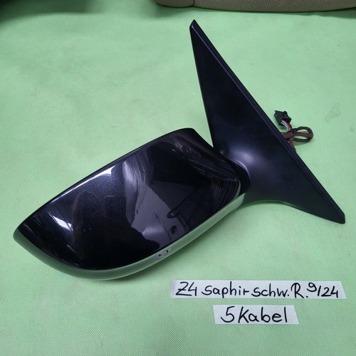 BMW Z4 E85 Seiten Außen Spiegel +  Motor RECHTS Saphir schwarz Black metallic