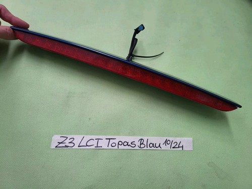 BMW Z3 Roadster Facelift Drittes Bremslicht 8410754 Abdeckung Topas Blau Metalli – Bild 2