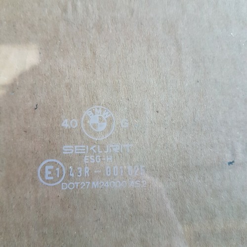 BMW E30 Touring Seiten Scheibe Fahrer Tür Fenster Glas HINTEN LINKS ABHOLUNG 