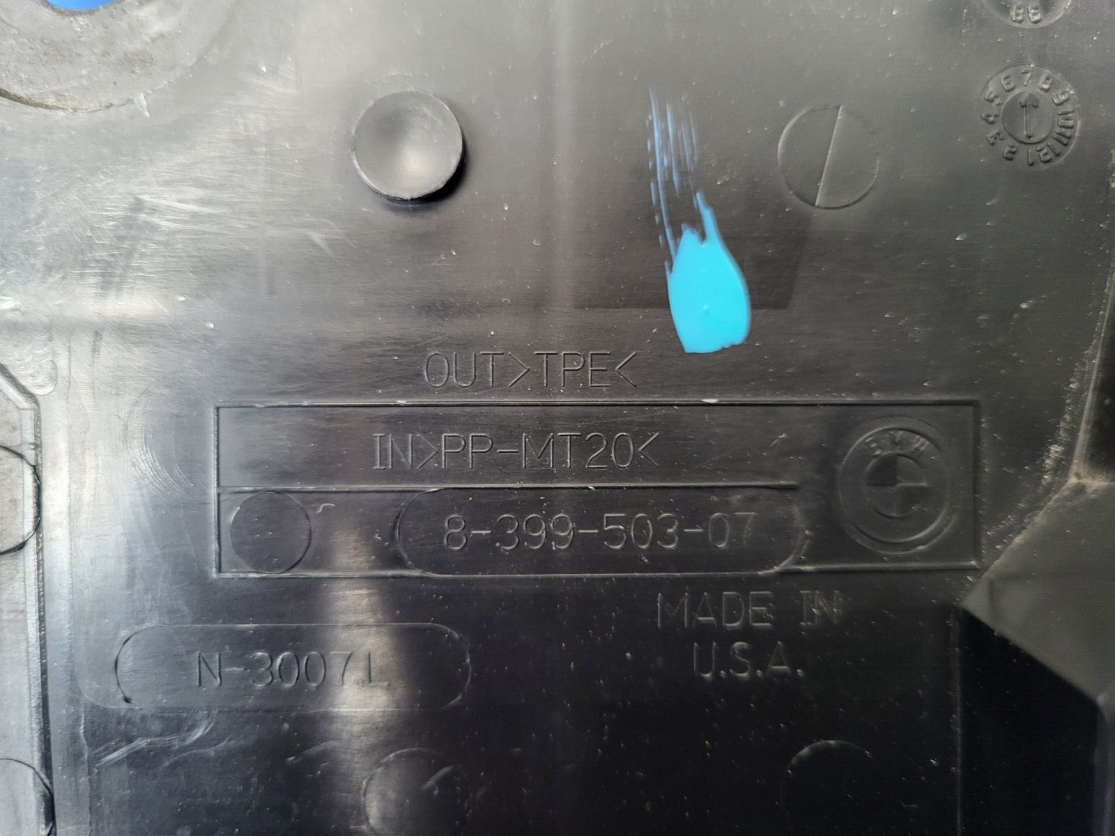 BMW Z3 Lufteinlass Stoßstange Luftführung vorne links 8399503 Luftkanal – Bild 2