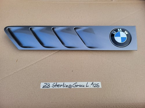 BMW Z3 Lufteinlass Ki​emen Ziergitter Motorhaube Sterling Grau LINKS 8398015 – Bild 1