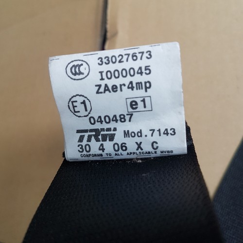 BMW Z4 E85 E86 Gurt Sicherheitsgurt Obergurt LINKS 9117217