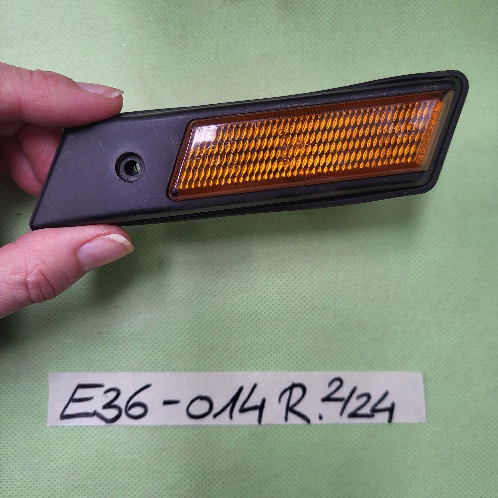 BMW E32 E36 Z1 Blinker RECHTS  Blink Licht Kotflügel 1378014 Zusatzblinkleuchte – Bild 1