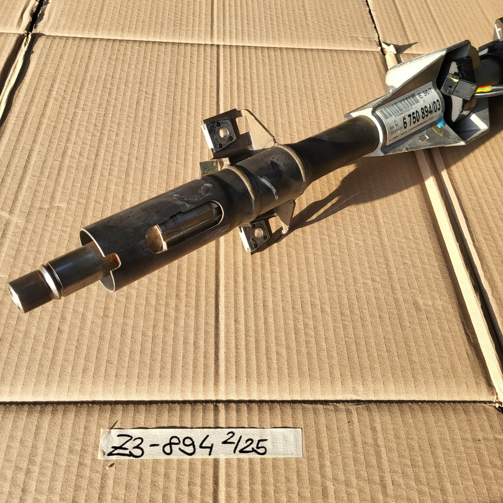 BMW Z3 Facelift Lenksäule Lenk Spindel Säule Lenkstock 6750894 Lenkwinkelsensor – Bild 3