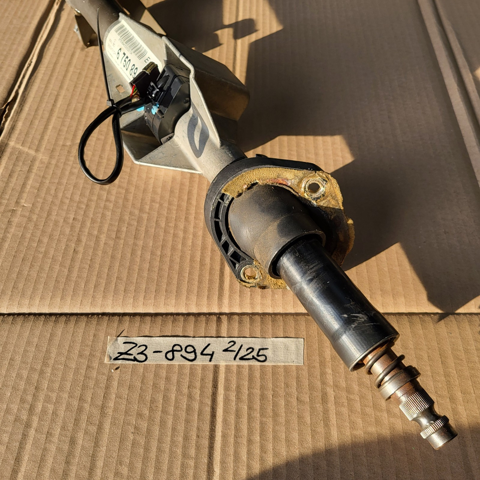 BMW Z3 Facelift Lenksäule Lenk Spindel Säule Lenkstock 6750894 Lenkwinkelsensor – Bild 4