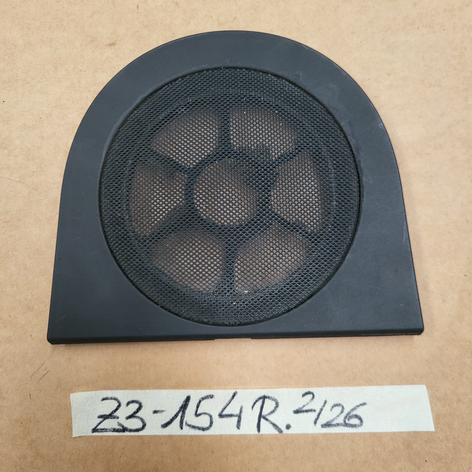 BMW Z3  Lautsprecher Gitter Verkleidung Abdeckung Blende 8413154 RECHTS Schwarz  – Bild 1