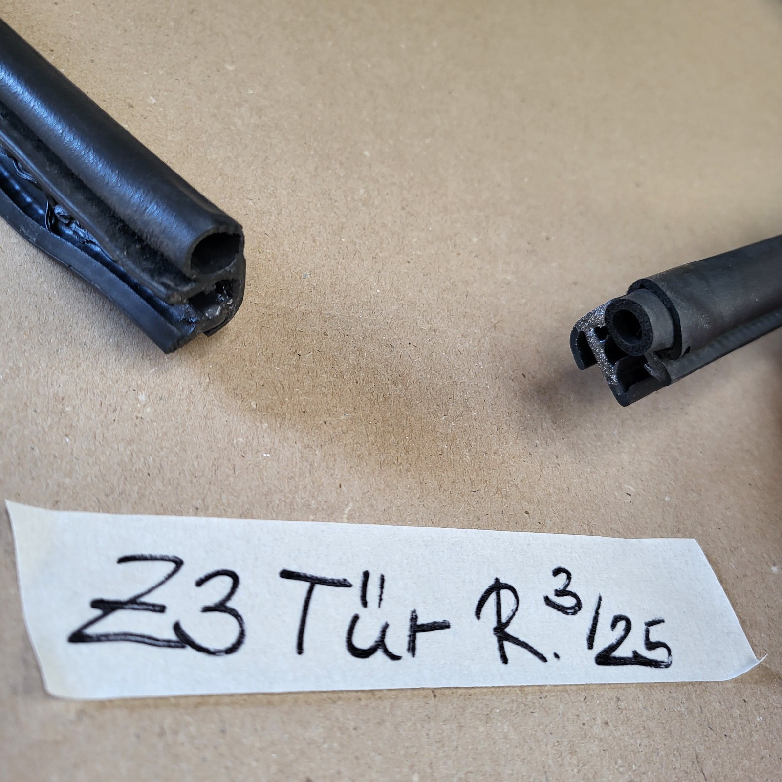 Tür Dichtung BMW Z3 Roadster  Dicht Gummi Kantenschutz Beifahrer Seite RECHTS