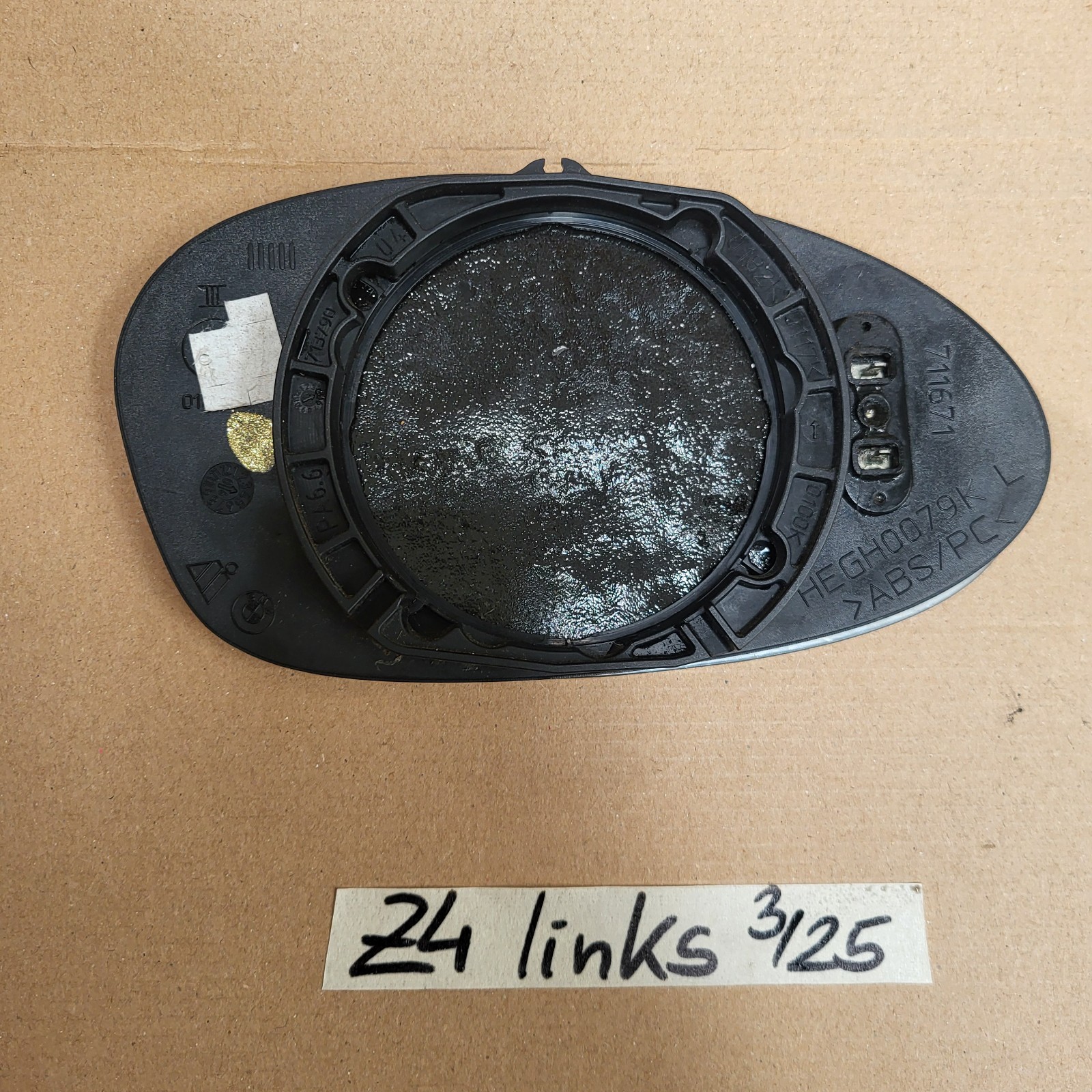 original BMW Z4 E85 E86 Seiten Außen Spiegel Glas LINKS